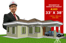 DESIGN RUMAH A1-03 (3 bilik /1 bilik air -33