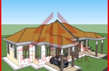 RUMAH SEMI-D B1A-02 (4 bilik / 2 bilik air 