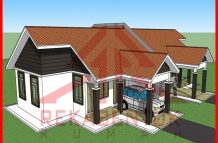RUMAH SEMI-D B1A-07 (4 bilik / 2 bilik air 
