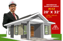 DESIGN RUMAH A1-12 (2bilik/1bilik air 