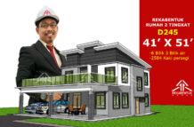 DESIGN RUMAH D245 